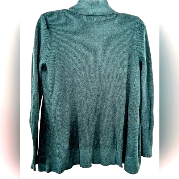 A New Day Green Waterfall Cardigan - Picture 2 of 3